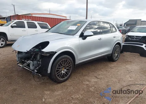 2017 Porsche Cayenne Platinum Edition из США, поврежденный, VIN WP1AA2A23HKA86223